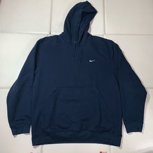 Nike hoodie blue sweater Large